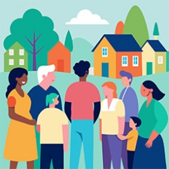 affiche-famille-dans-parc-maisons-arriere-plan_1257035-3778.jpg